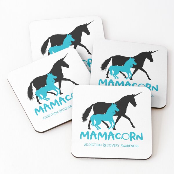 Item preview, Addiction Recovery Awareness Mama Unicorn Mamacorn Support Addiction Recovery Warrior  designed and sold by RunningShop.