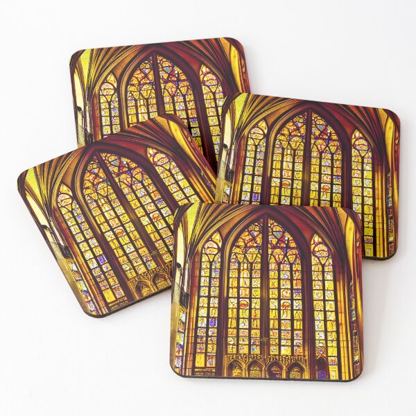 Item preview, Stained Glass Cathedral Windows designed and sold by IlluminatedPage.