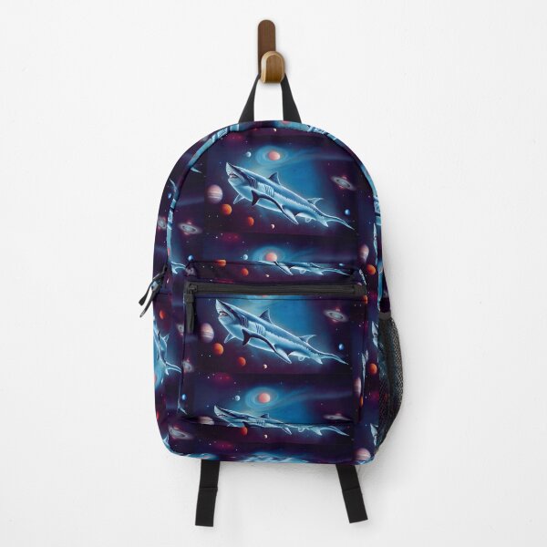 Item preview, Space Sharks-Galaxy Shark - Blue shark designed and sold by TeeARTHY.