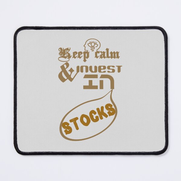 Item preview, Keep calm and invest in stocks.,, designed and sold by Chakilogy.