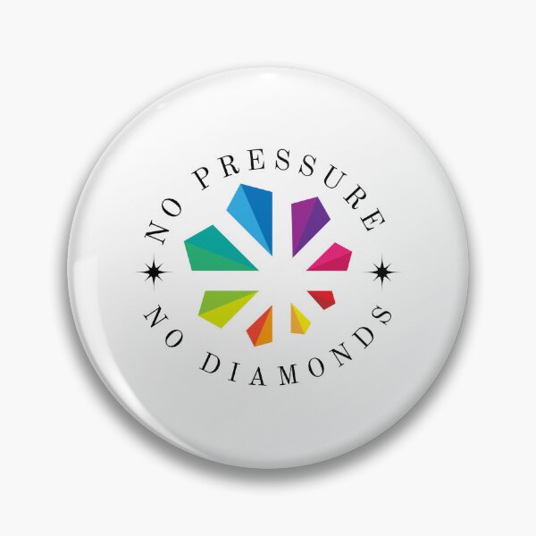 Item preview, No Pressure No Diamonds designed and sold by CakmakShop.