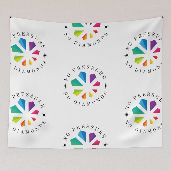 Item preview, No Pressure No Diamonds designed and sold by CakmakShop.