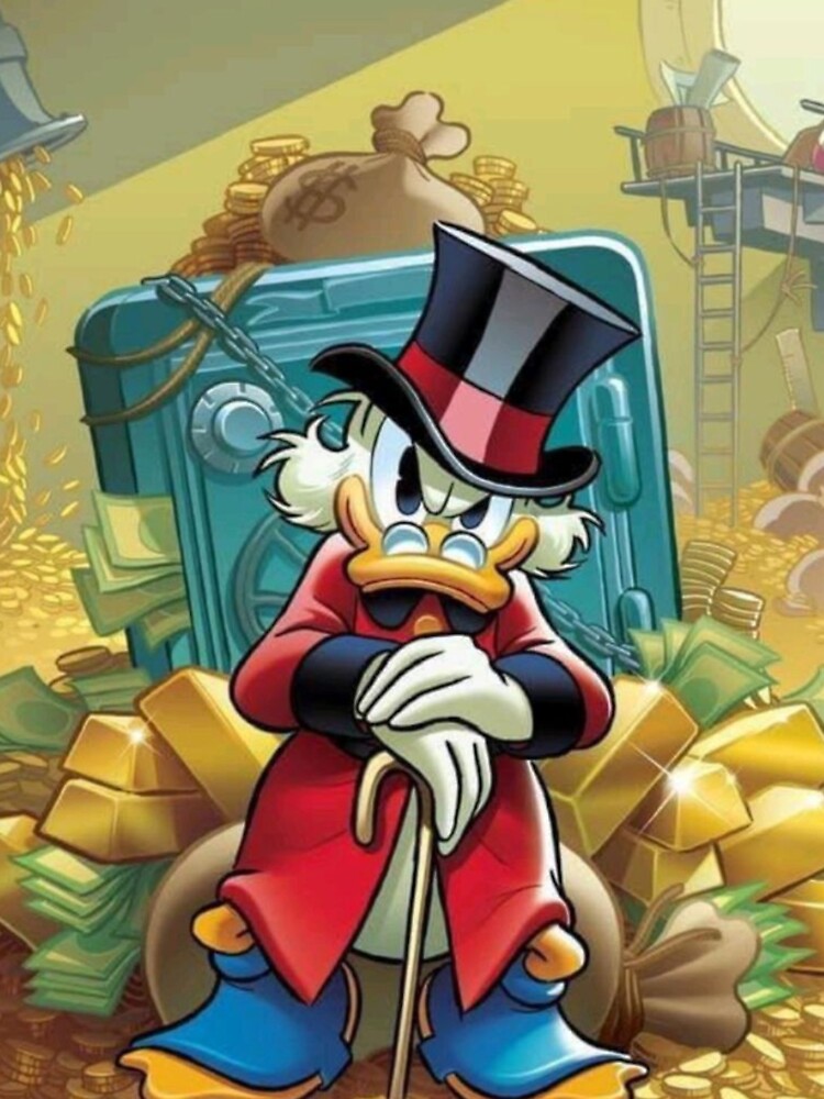 Sudadera con capucha for Sale con la obra «Scrooge McDuck» de GEK