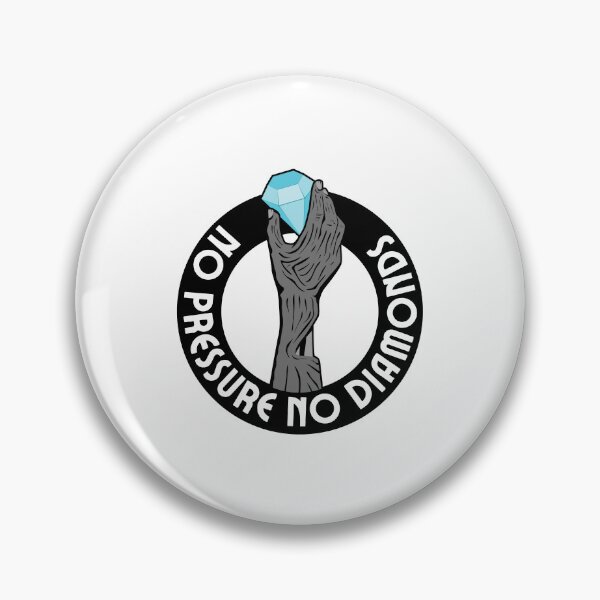 Item preview, No Pressure No Diamonds designed and sold by CakmakShop.