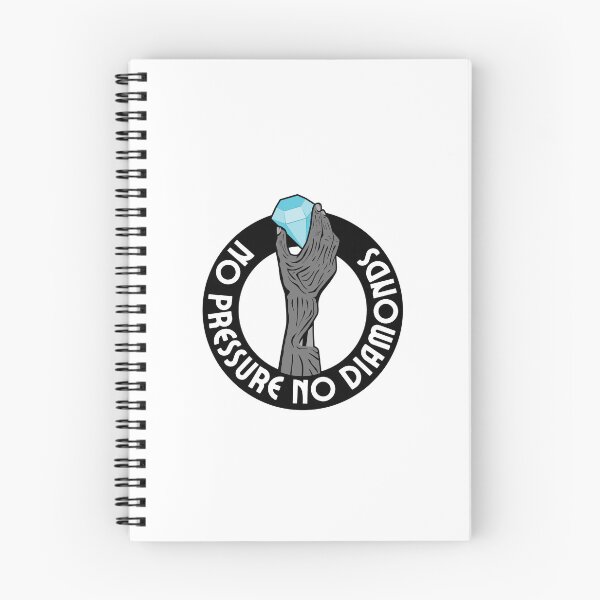 Item preview, No Pressure No Diamonds designed and sold by CakmakShop.