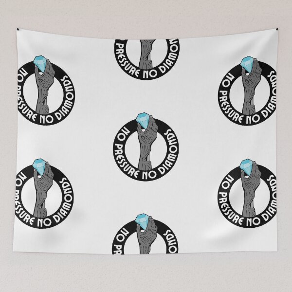 Item preview, No Pressure No Diamonds designed and sold by CakmakShop.