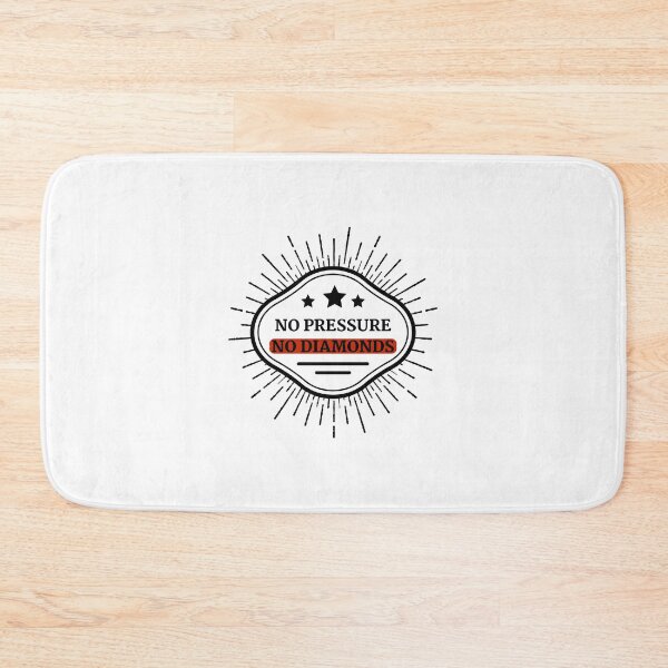 Item preview, No Pressure No Diamonds designed and sold by CakmakShop.