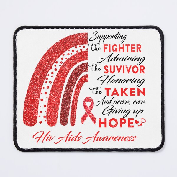 Item preview, Hiv Aids Warrior Supporting Fighter  Awareness designed and sold by Gillosina.