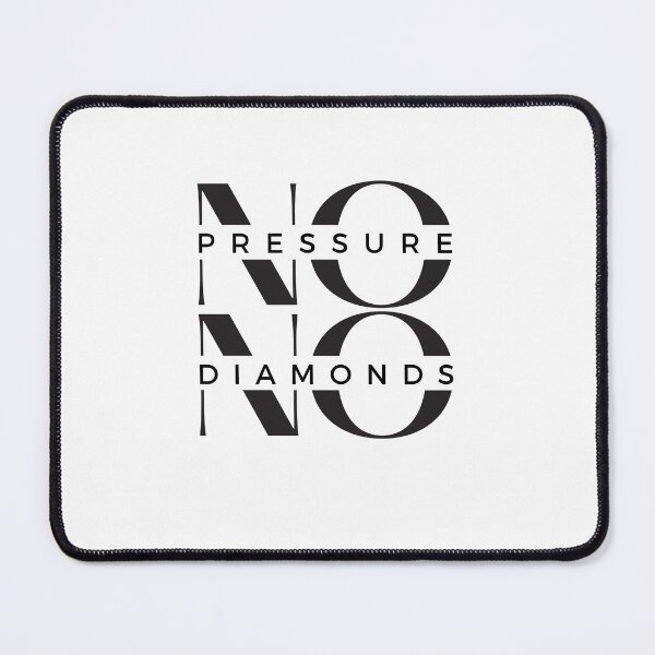 Item preview, No Pressure No Diamonds designed and sold by CakmakShop.
