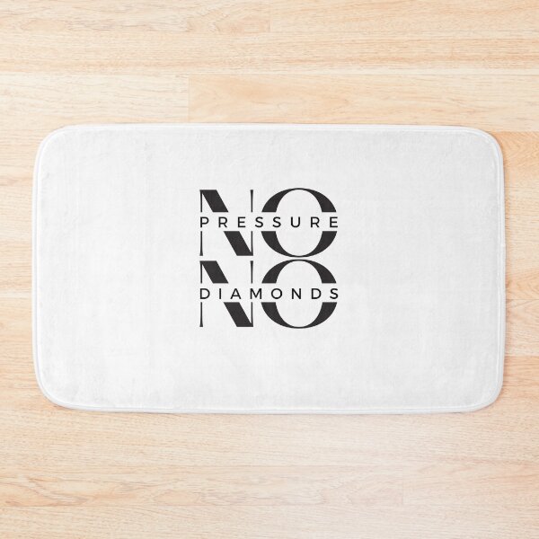 Item preview, No Pressure No Diamonds designed and sold by CakmakShop.