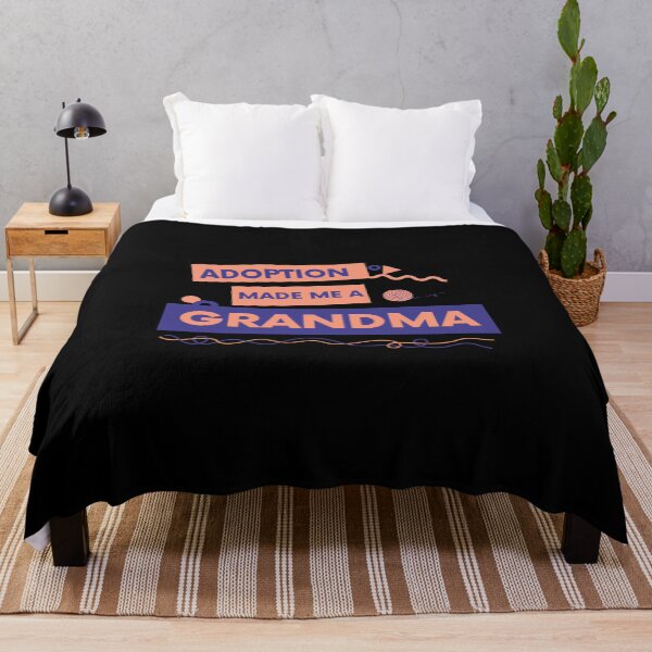 Item preview, Grandparent day | ADOPTION made me a grandma  designed and sold by ZqkDesign.