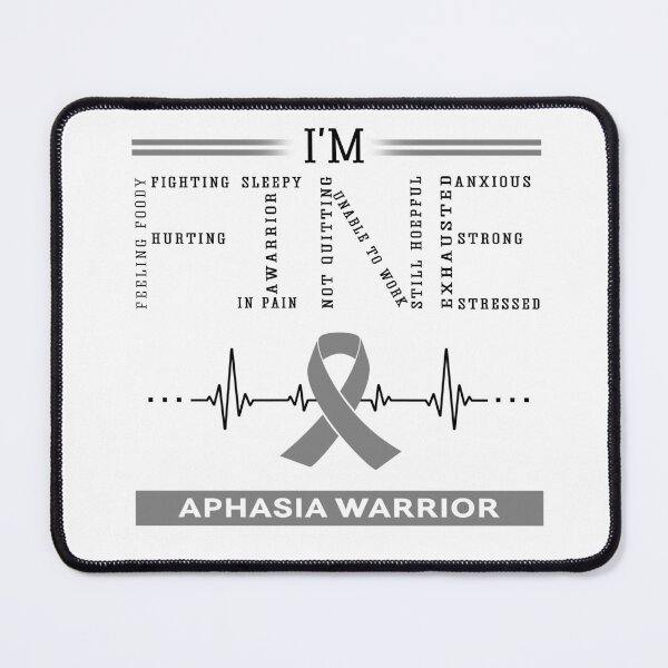 Item preview, I'm Fine Aphasia Warrior Support Aphasia Awareness Gifts designed and sold by rechardtee.