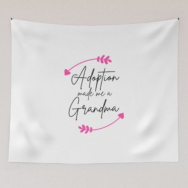 Item preview, Grandparent day | ADOPTION made me a grandma  designed and sold by ZqkDesign.