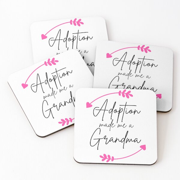 Item preview, Grandparent day | ADOPTION made me a grandma  designed and sold by ZqkDesign.