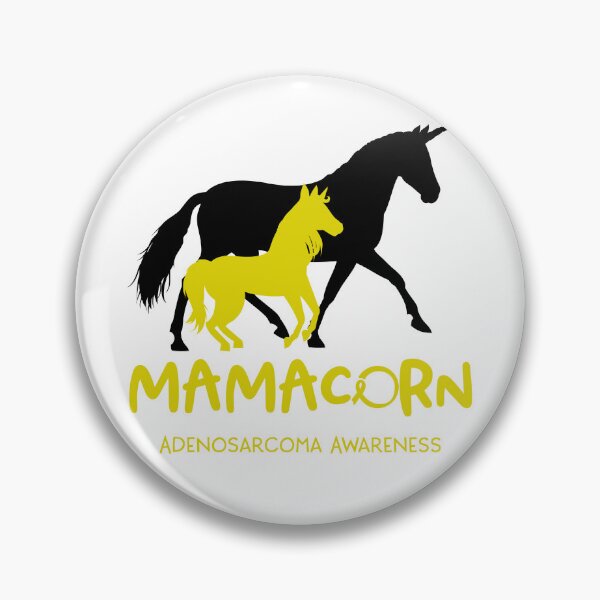 Item preview, Adenosarcoma Awareness Mama Unicorn Mamacorn Support Adenosarcoma Warrior  designed and sold by RunningShop.