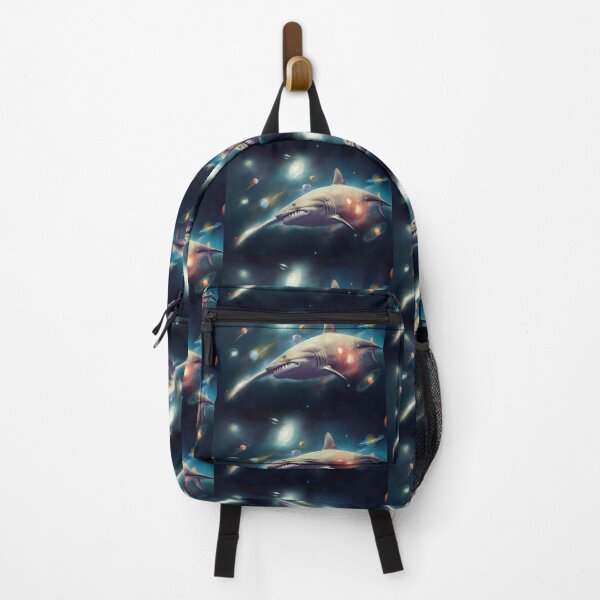 Item preview, Space Sharks-Galaxy Shark - Gray shark designed and sold by TeeARTHY.
