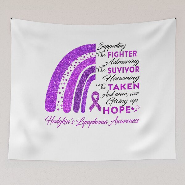 Item preview, Hodgkin's Lymphoma Warrior Supporting Fighter  Awareness designed and sold by Gillosina.