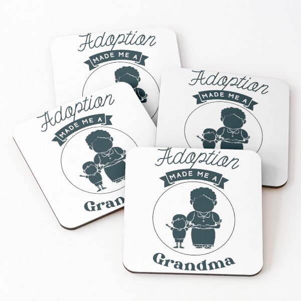 Item preview, Grandparent day | ADOPTION made me a grandma  designed and sold by ZqkDesign.