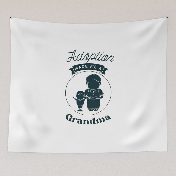 Item preview, Grandparent day | ADOPTION made me a grandma  designed and sold by ZqkDesign.