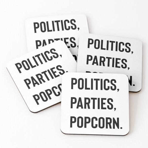 Item preview, Politics, Parties, Popcorn. designed and sold by tinytiger77.