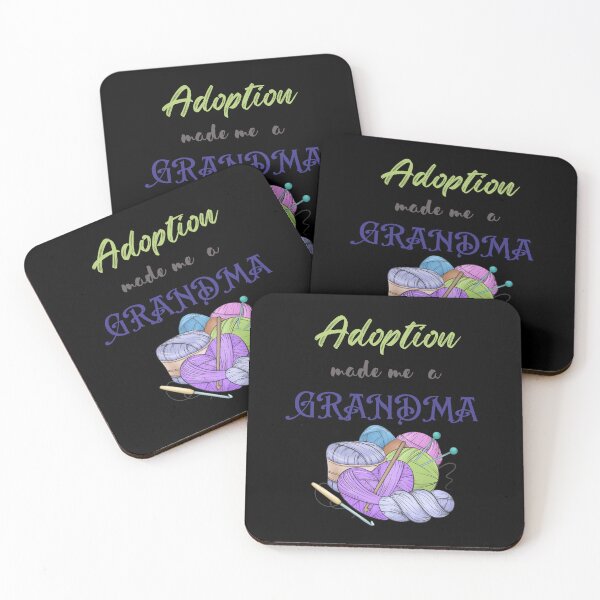 Item preview, Grandparent day | ADOPTION made me a grandma  designed and sold by ZqkDesign.