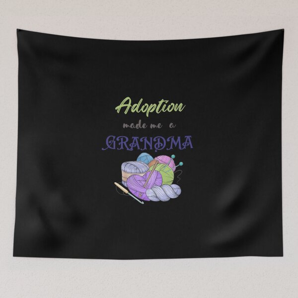 Item preview, Grandparent day | ADOPTION made me a grandma  designed and sold by ZqkDesign.
