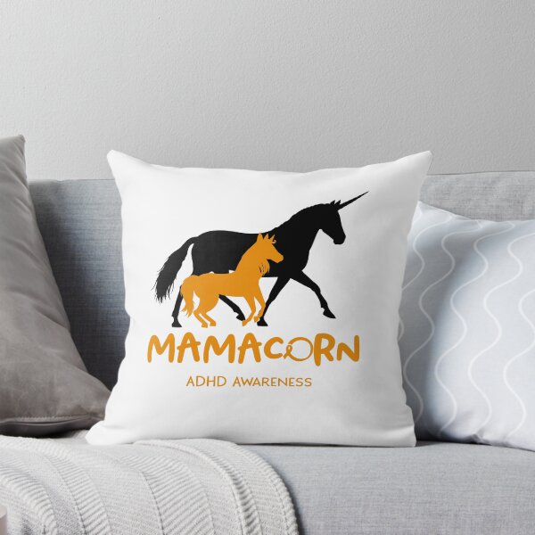 Item preview, ADHD Awareness Mama Unicorn Mamacorn Support ADHD Warrior  designed and sold by RunningShop.