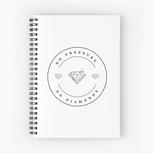 Item preview, No Pressure No Diamonds designed and sold by CakmakShop.