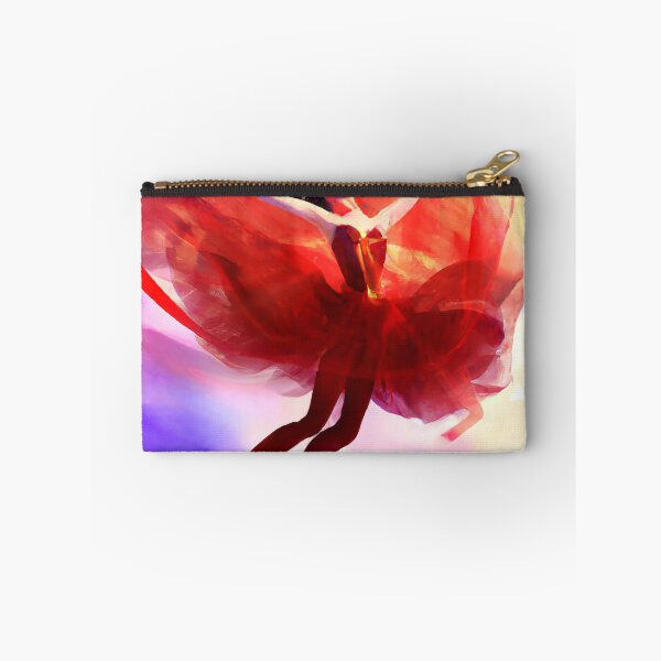 Item preview, Expressive artwork of a ballerina in red designed and sold by OmniaDea.