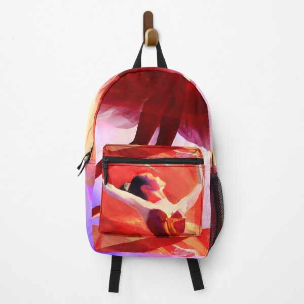 Item preview, Expressive artwork of a ballerina in red designed and sold by OmniaDea.