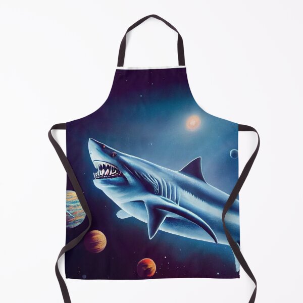 Item preview, Space Sharks-Galaxy Shark - Blue shark designed and sold by TeeARTHY.
