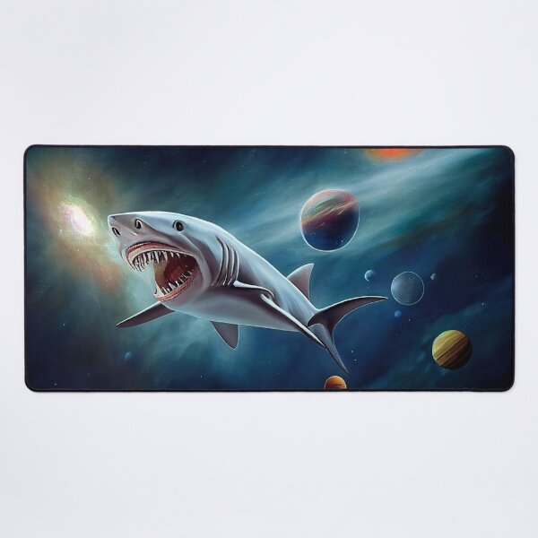 Item preview, Space Sharks-Galaxy Shark - Great white shark designed and sold by TeeARTHY.