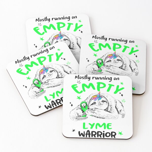 Item preview, Mostly running on Empty Lyme Warrior designed and sold by ElizabethS809.