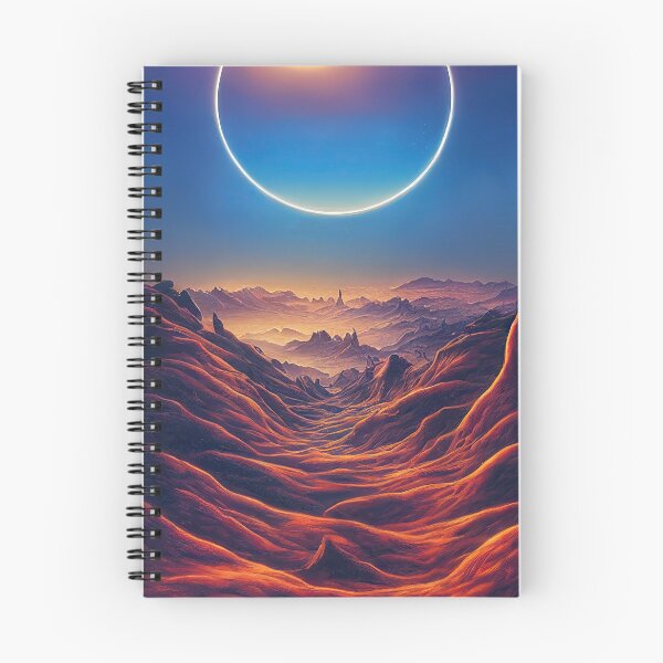 Item preview, Alien planet fantasy landscape designed and sold by mrlongfield.