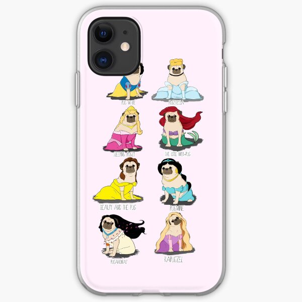 Pug Princesses iPhone Soft Case
