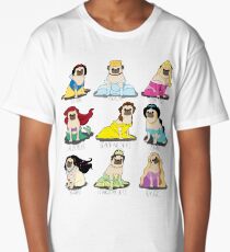 Pug Princesses Long T-Shirt