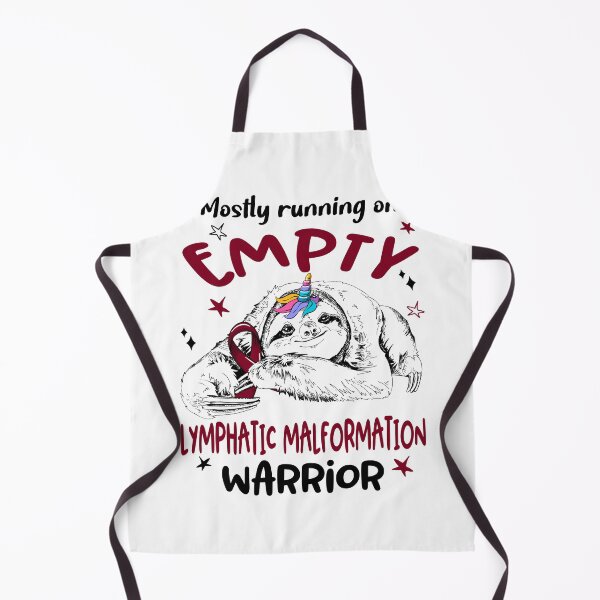 Item preview, Mostly running on Empty Lymphatic Malformation Warrior designed and sold by ElizabethS809.