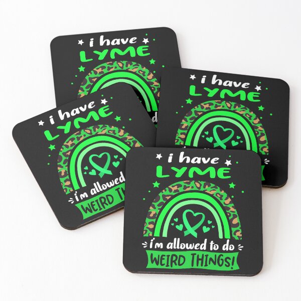 Item preview, Lyme Awareness - I have Lyme i am allowed to do Weird Things! designed and sold by KirstybShop.
