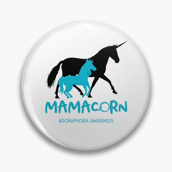 Item preview, Agoraphobia Awareness Mama Unicorn Mamacorn Support Agoraphobia Warrior  designed and sold by RunningShop.