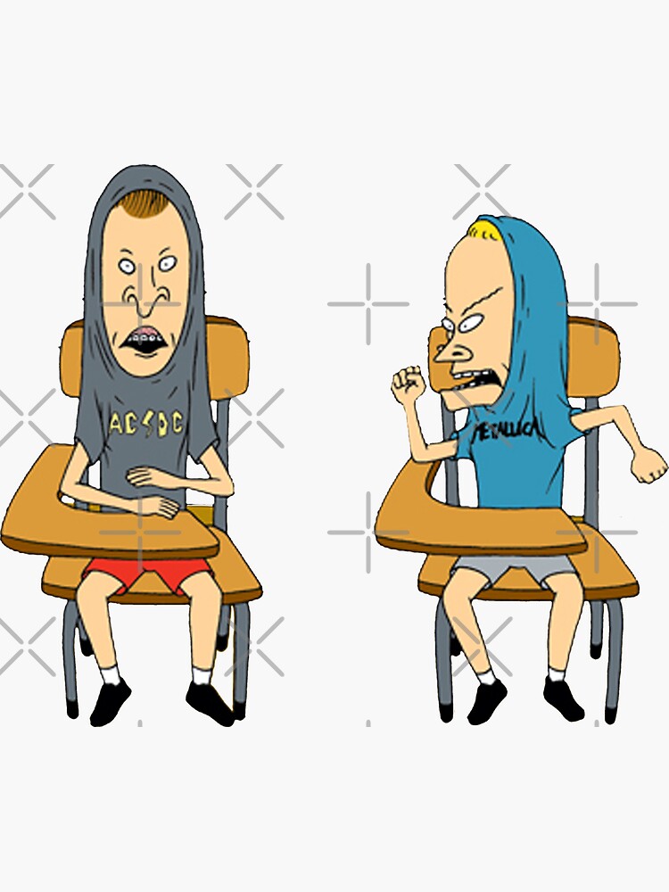 "beavis and butthead Cornholio Needs T.P Cartoon Cornholio" Sticker
