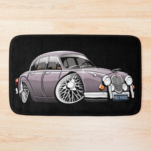 Item preview, Mark 2 Jag caricature for Marius designed and sold by car2oonz.