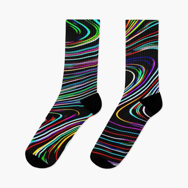 Item preview, neon lines abstract designed and sold by chambergambit.