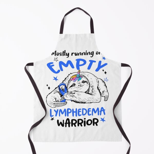 Item preview, Mostly running on Empty Lymphedema Warrior designed and sold by ElizabethS809.