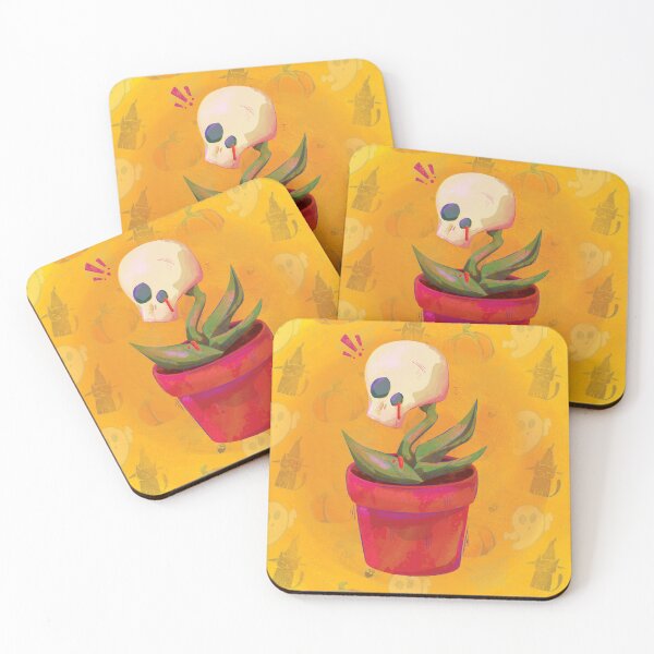 Item preview, Dead flower skull Halloween designed and sold by ArChi3008.