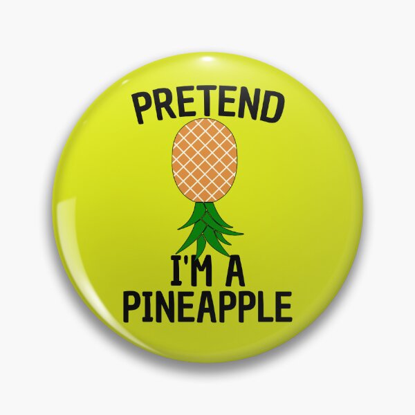 Item preview, Finge que soy una piña al revés Disfraz divertido de Halloween de piña designed and sold by SharpThreadZ.