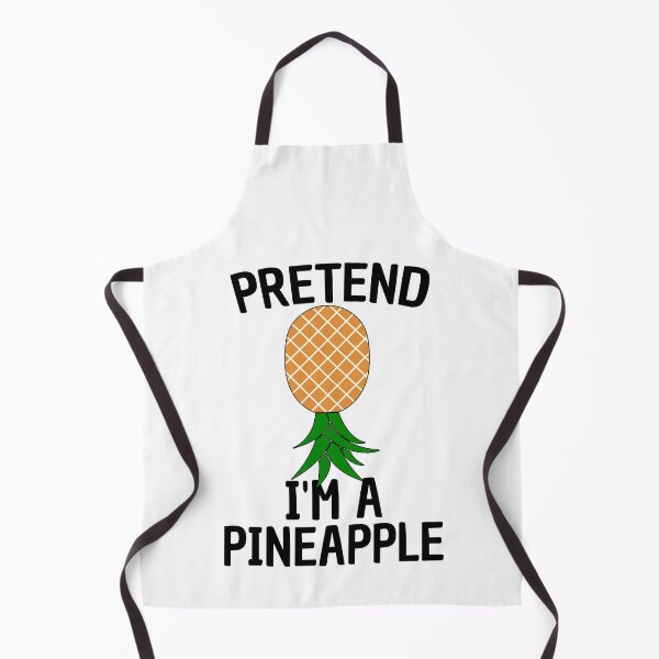 Item preview, Pretend I'm A Pineapple Upside Down Pineapple Funny Halloween Costume designed and sold by SharpThreadZ.