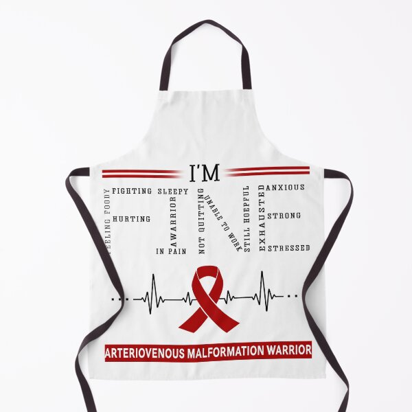 Item preview, I'm Fine Arteriovenous Malformation Warrior Support Arteriovenous Malformation Awareness Gifts designed and sold by rechardtee.