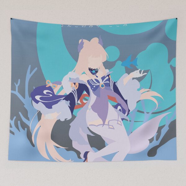 Item preview, Sangonomiya Kokomi Poster - Genshin Impact designed and sold by lauloudesigns09.