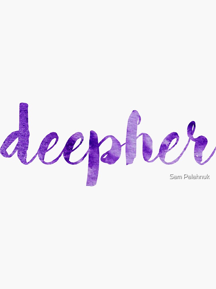 Deepher sticker by sampalahnukart