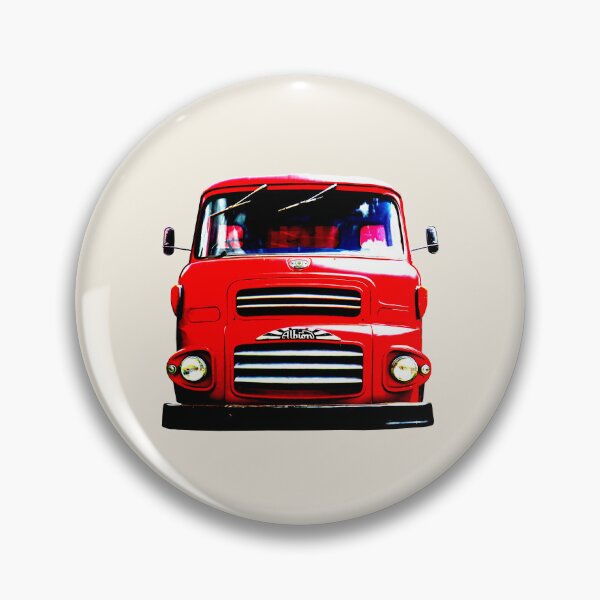 Item preview, Albion Reiver classic 1970s lorry high contrast red designed and sold by soitwouldseem.